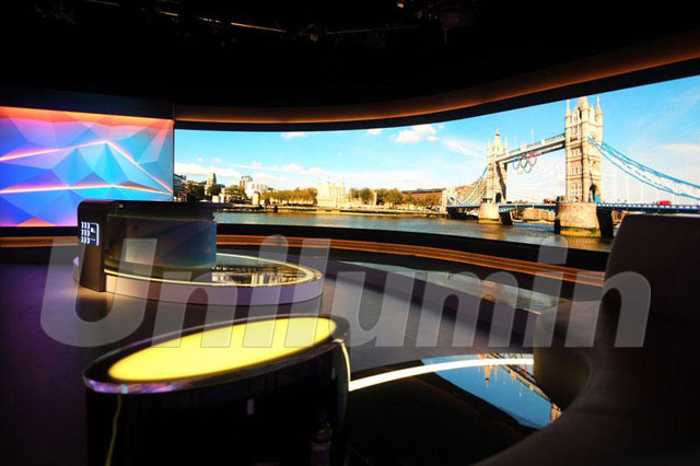 2012年东升国际官网科技LED显示屏伦敦奥运会